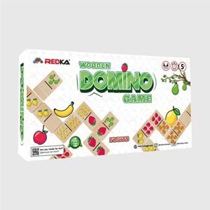 REDKA WOODEN DOMINO FRUITS