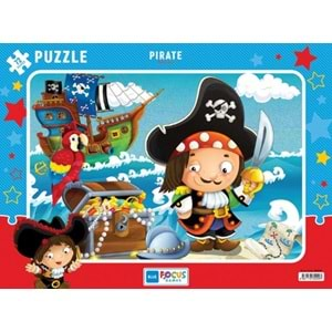 Blue Focus Pirate (Korsan) - Puzzle 72 Parça