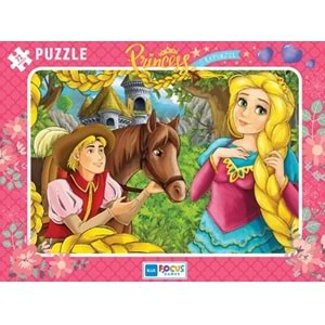 Blue Focus Princess Rapunzel - Puzzle 72 Parça