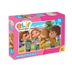 Trt Çocuk Elif ve Arkadaşları 70 Parça Puzzle