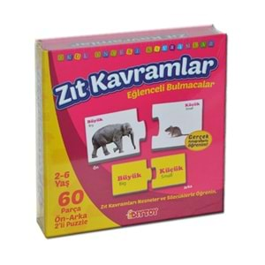 Diytoy Eğlenceli Bulmacalar Zıt Kavramlar