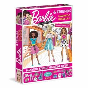 Diytoy Barbie Manyetik Kıyafet Giydirme Oyunu