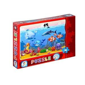 Denizaltı 36 Parça Puzzle