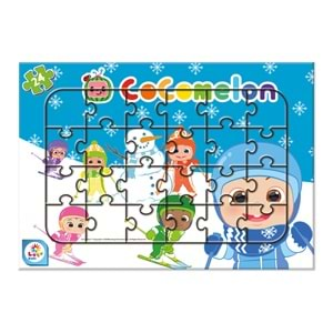 Cocomelon 24 Parça Puzzle Kar Keyfi