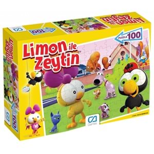 Limon İle Zeytin Puzzle 100 Parça