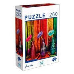 Çiçekler Puzzle 260 Parça