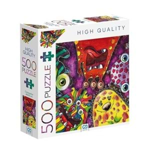 Canavarlar Puzzle 500 Parça