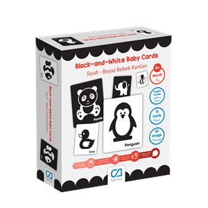 CA Games Siyah Beyaz Bebek Kartları
