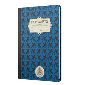 Harry Potter Hogwarts Ravenclaw Sert Kapak Butik Defter Lacivert