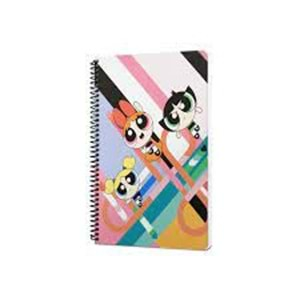 The Powerpuff Girls Spiralli Defter Pembe