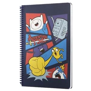 Adventure Time Spiralli Defter Lacivert