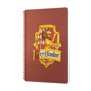 Harry Potter Gryffindor Spiralli Defter Kiremit Rengi