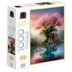 Ca Games Pembe Ağaç Puzzle 1000 Parça