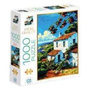 CA 1000 Parça Puzzle Beyaz Ev