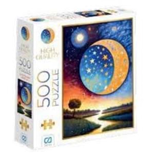 Ay ve Manzara Puzzle 500 Parça
