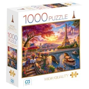 CA 1000 Parça Puzzle Paris'te Akşamüstü