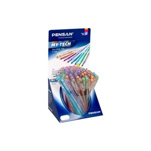 PENSAN 0,7 MM MY-TECH TÜKENMEZ KALEM RENKLİ 60 STD