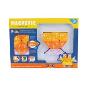 Manyetik 26 Parça Zeka Blokları Turuncu
