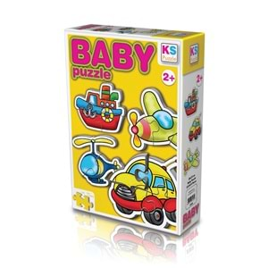 Ks Games Baby Puzzle Ulaşım Araçları