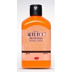 Artdeco 500ml 3603 Turuncu Akrilik Boya