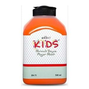 Artdeco Kids Parmak Boyası 500ml Turuncu 250