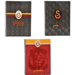 Galatasaray Defter Spiralli Karton Kapak A4 72 Yp. Çizgili