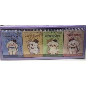 Taros 8292 Unıck Color Cute Puppy Not Defteri