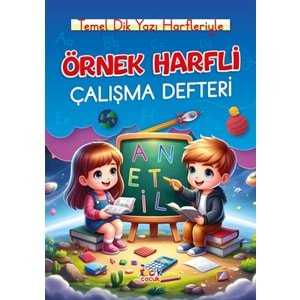 ÖRNEK HARFLİ ÇALIŞMA DEFTERİ (A4 Ebat)