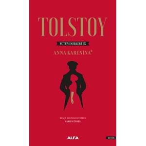 Tolstoy Bütün Eserleri 9 Anna Karenina 2 Ciltli