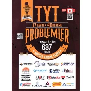 Master Karma TYT Master Karma Serisi Problemler 40 lı Deneme