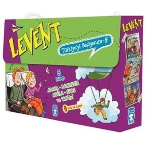 Levent Türkiyeyi Geziyorum 5 Set - (5 Kitap)