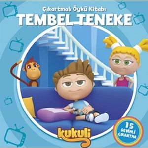 Kukuli Tembel Teneke Çıkartmalı Öykü