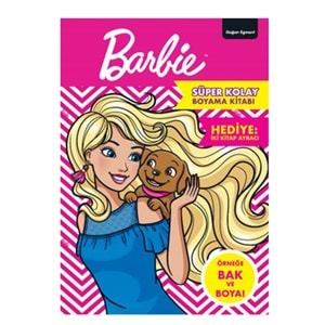 Barbie Süper Kolay Boyama Kitabı