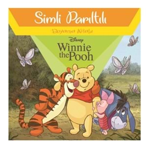 Disney Winnie The Pooh Simli Parıltılı Boyama Kitabı