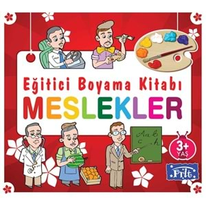 Eğitici Boyama Kitabı Meslekler