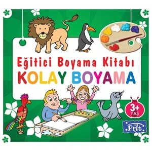 Eğitici Boyama Kitabı Kolay Boyama