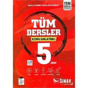 Sınav Yayınları 5.Sınıf-Tüm Dersler Konu Anlatımlı
