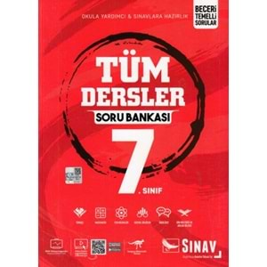 Sınav Yayınları 7.Sınıf-Tüm Dersler Soru Bankası