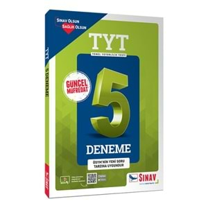 Sınav Yayınları Tyt 5 Deneme Sınavı