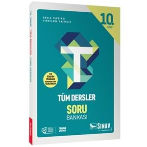 Sınav Yayınları 10.Sınıf-Tüm Dersler Soru Bankası