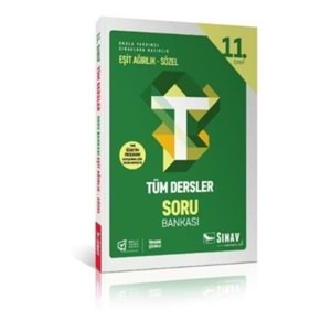 Sınav Yayınları 11.Sınıf-Tüm Dersler Soru Bankası Eşit-Ağırlık/Sözel