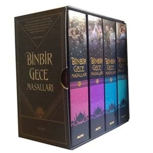 Binbir Gece Masalları Seti Kutulu 4 Kitap Takım