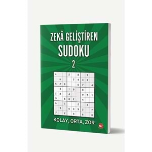 Zeka Geliştiren Sudoku 2 Kolay Orta Zor