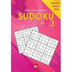 Sudoku 3 - Oyun Zeka ve Eğlence: Kolay Orta Zor