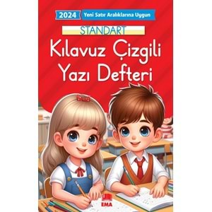 Kılavuz Çizgili Yazı Defteri-17*24/Emaçocuk