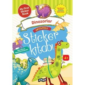 Aktiviteli Sticker Dinozorlar