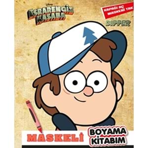 Maskeli Boyama Kitabım Dipper - Esrarengiz Kasaba