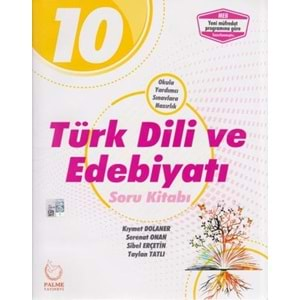 Palme 10. Sınıf Türk Dili Ve Edeb. Soru Kitabı *Yeni*