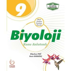 Palme 9. Sınıf Biyoloji Konu Anlatımlı *Yeni*