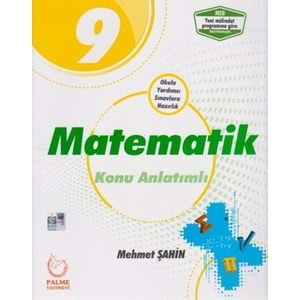 Palme 9. Sınıf Matematik Konu Anlatımlı *Yeni*